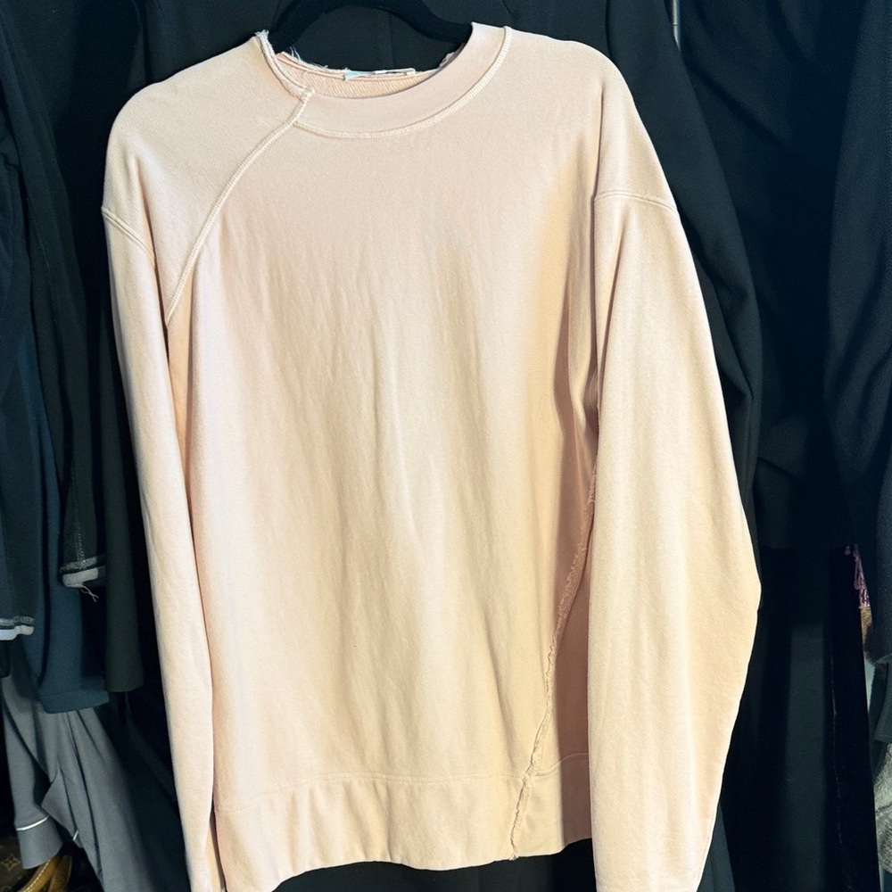 Helmut Lang Light Pink women’s sweatshirt
